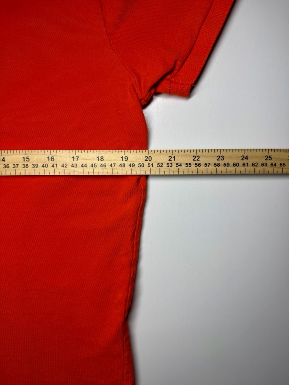 Aeropostale Men’s Logo Polo Shirt Orange Size L - Picture 6 of 6
